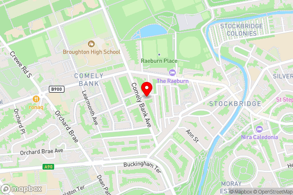 Comely Bank Apartment - Hotel Location Map