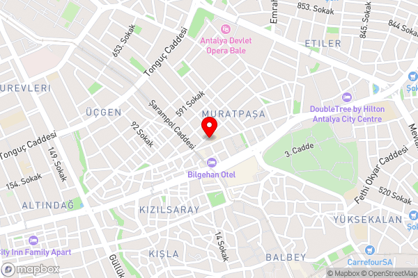 Comfort Başaran OTEL - Hotel Location Map