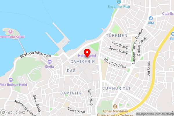 Condo Reina, Kusadasi, Türkiye - Hotel Location Map