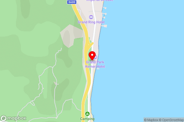 Corendon Playa Kemer Hotel - Hotel Location Map