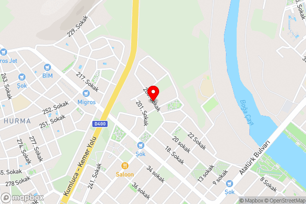 Corner Park Residence Antalya / Konyaaltı - Hotel Location Map