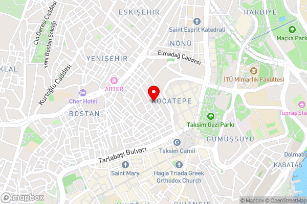 Corner Suite - Hotel Location Map