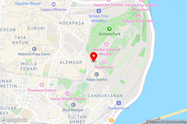 Coskun House - Hotel Location Map