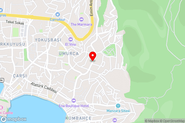 Costa Sariyaz Hotel - Hotel Location Map