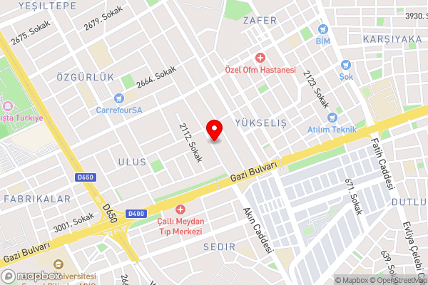 Cozy - Hotel Location Map