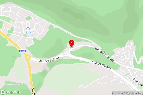 Cozy Apartment in the Heart of Mugla - Hotel Location Map