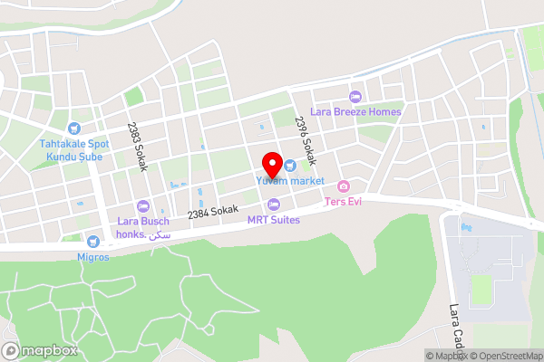 Cozy Apartment with Shared Pool near Beach in Muratpasa, Antalya - Hotel Location Map