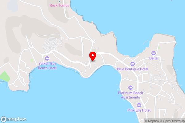 Cozy Duplex with Fascinating View in Yalikavak - Hotel Location Map