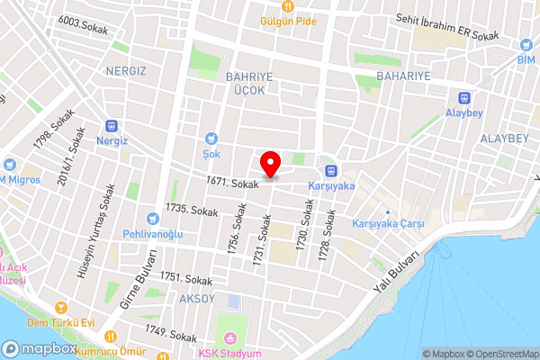 Cozy Flat 5 min to Bazaar and Coast in Izmir - Hotel Location Map