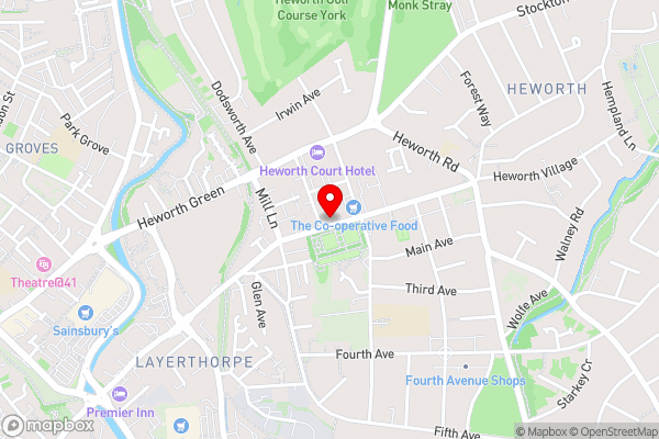 Cozy house close to York city centre - Hotel Location Map