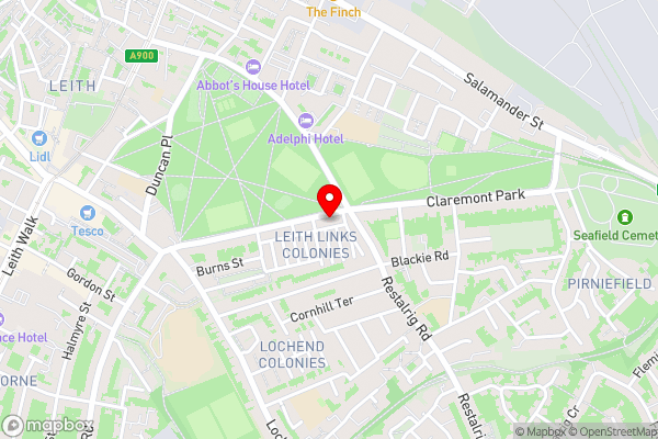 Crioch Guest House - Hotel Location Map