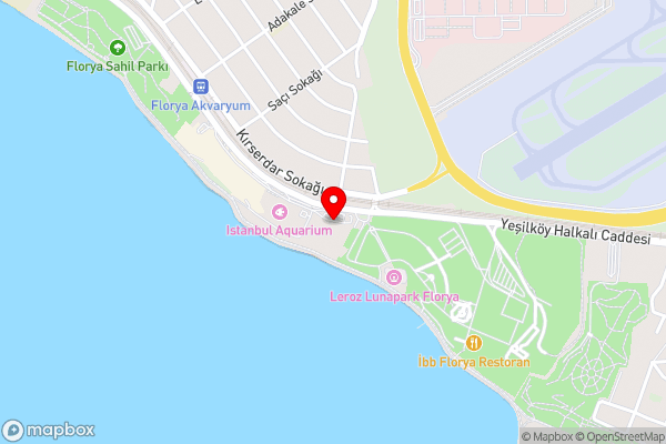 Crowne Plaza Florya Istanbul, an IHG Hotel - Hotel Location Map