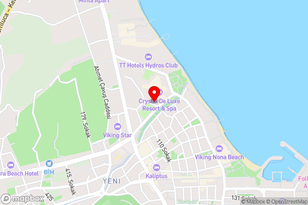 Crystal De Luxe Resort & Spa - All Inclusive - Hotel Location Map