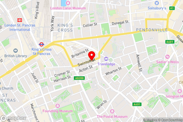 Daisy Hotel - Hotel Location Map