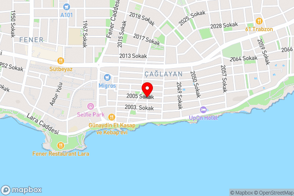 DAM HOTEL LARA - Hotel Location Map