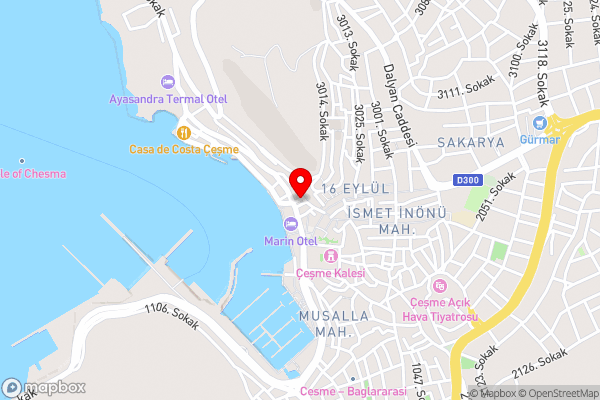 Damaki - Hotel Location Map