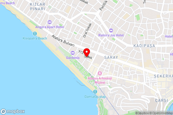 DaMLa ApArT - Hotel Location Map