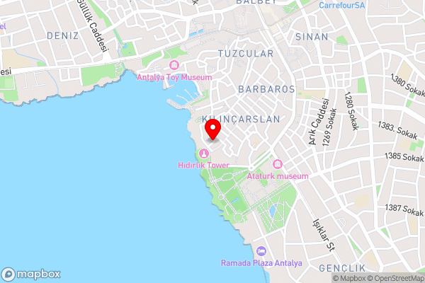 Dantel Pension - Hotel Location Map