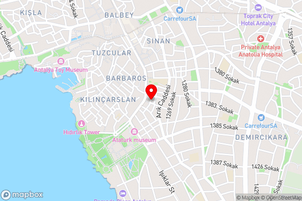 Davidson Boutique Hotel - Hotel Location Map