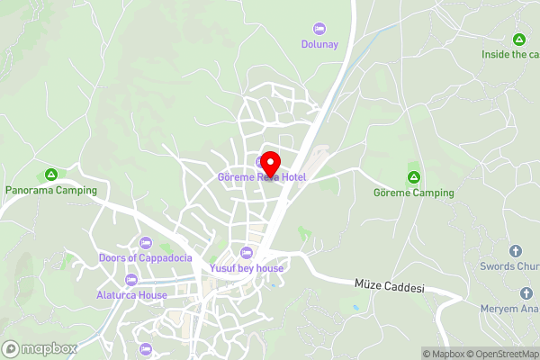 Days inn Cappadocia - Hotel Location Map