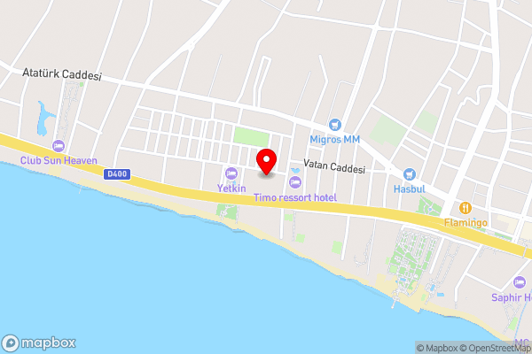 DE MARE FAMILY Hotel - Hotel Location Map