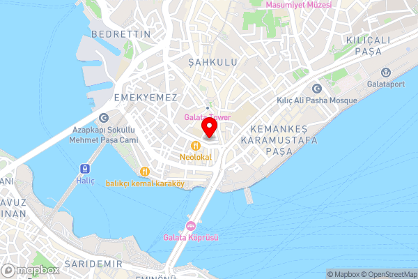 DeCamondo Galata, a Tribute Portfolio Hotel - Hotel Location Map