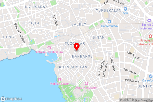 Dedehan Pansiyon - Hotel Location Map