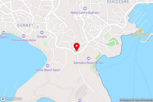 Degirmenburnu Residence - Hotel Location Map