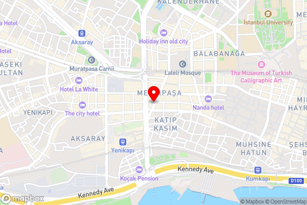 Delta Hotel Istanbul - Hotel Location Map
