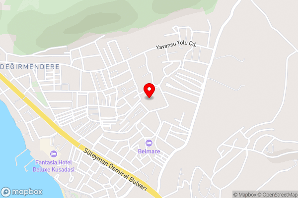 DELUXE VİLLA Kuşadası - Hotel Location Map