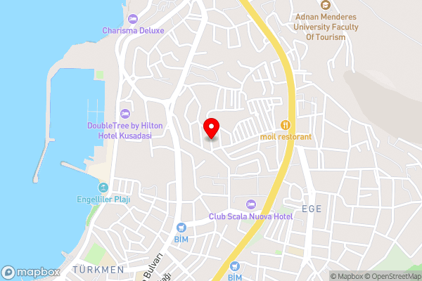 Demir otel - Hotel Location Map
