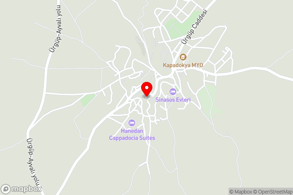 Demisos Caves Hotel - Hotel Location Map