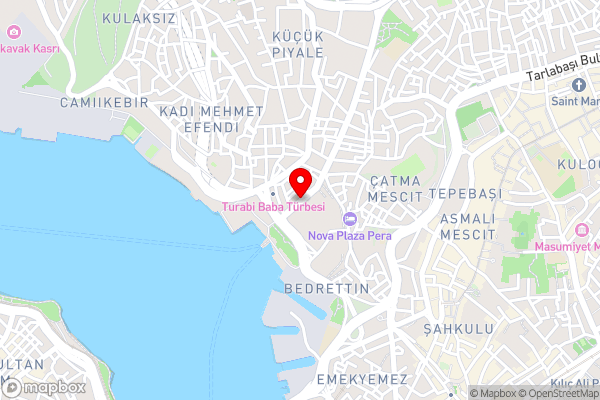 Deniz Palace Hotel - Hotel Location Map
