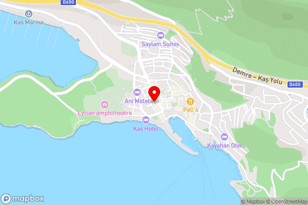 Denizci Pension - Hotel Location Map