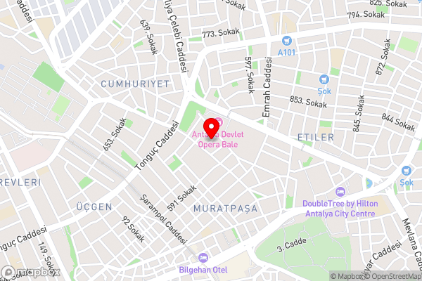 Denizhan Hotel - Hotel Location Map