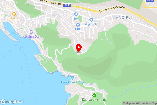 Derya Beach Apartment - Hotel Location Map