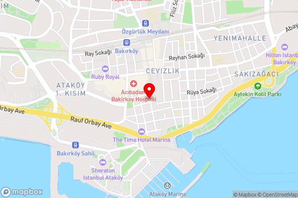 DES Suites Hotel - Hotel Location Map