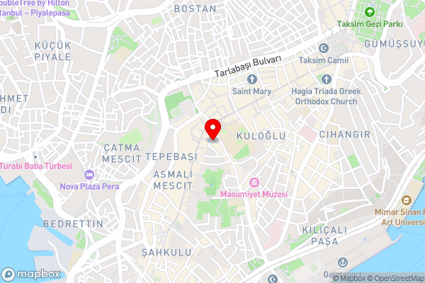 Destinia Pera Suites - Hotel Location Map