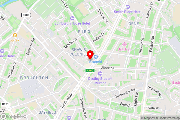Destiny Student – Shrubhill (Campus Accommodation) - Hotel Location Map