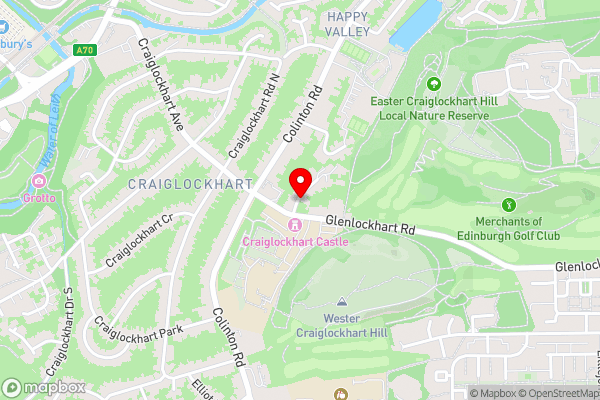 Detached House with Gardens - Hotel Location Map