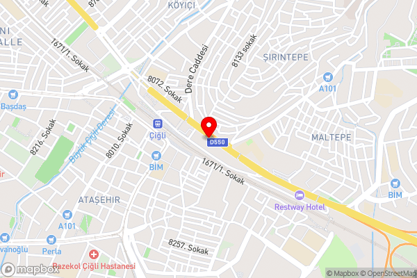 DEWY HOTEL - Hotel Location Map