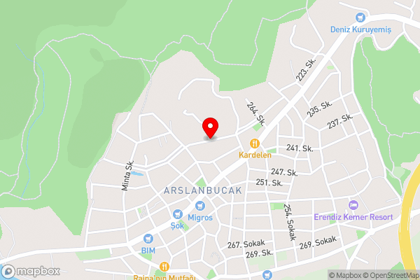 Diamond Villas Müstakil - Hotel Location Map