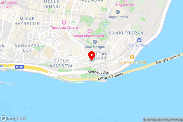 Dilhayat Kalfa Hotel - Hotel Location Map