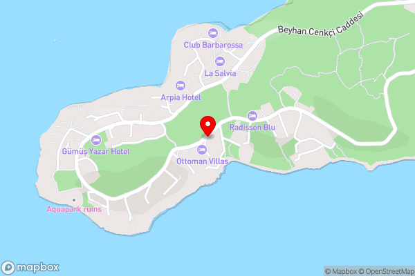 Diva Residence Allsuite Hotel - Hotel Location Map