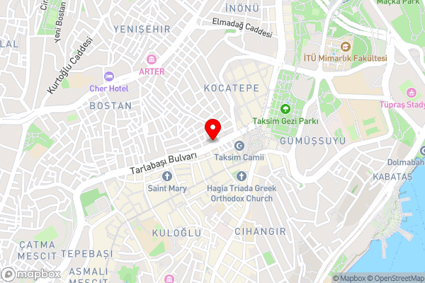 Dizayn Residence 1 - Hotel Location Map