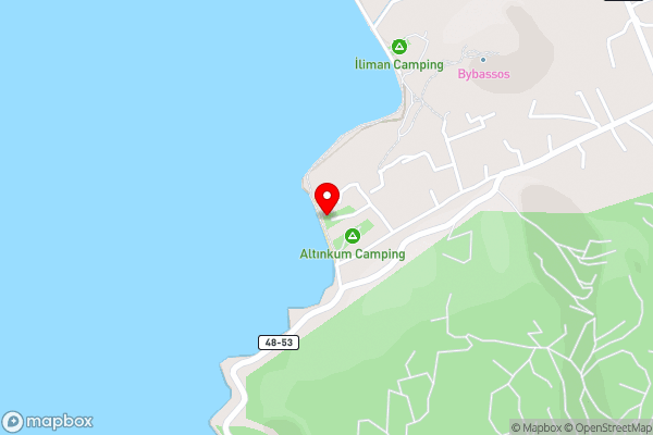 Doğa Çiftlik Konaklama Hisarönü - Hotel Location Map