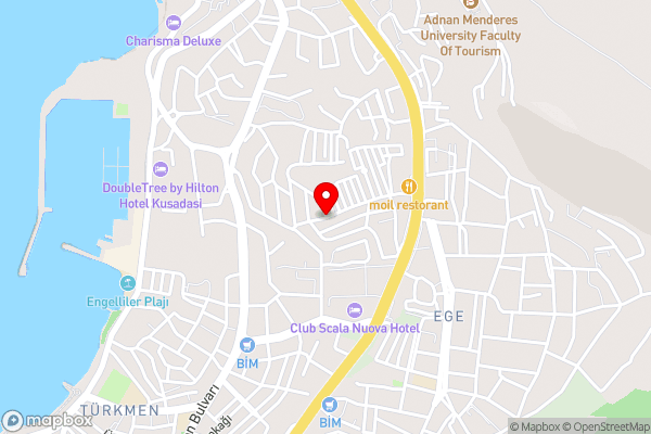 Dolly Apartments Kuşadası - Hotel Location Map