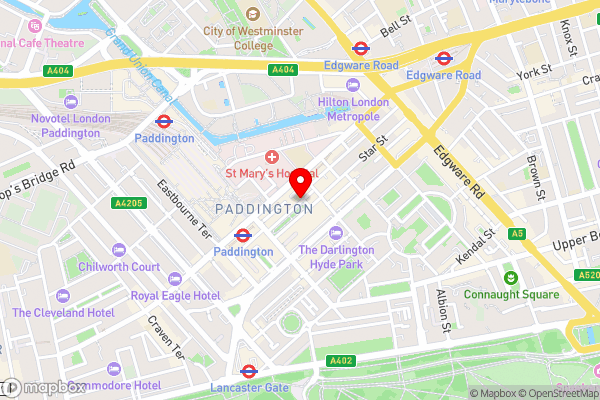 Dolphin Inn - The Lodge - Hotel Location Map