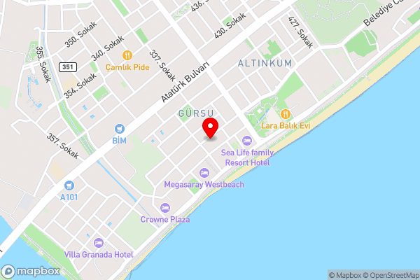 Doqu Suites Hotel - Hotel Location Map