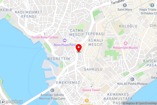 Dora Pera Hotel - Hotel Location Map